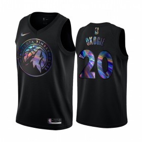 Dres Minnesota Timberwolves Josh Okogie 20 Iridescent HWC Collection Swingman